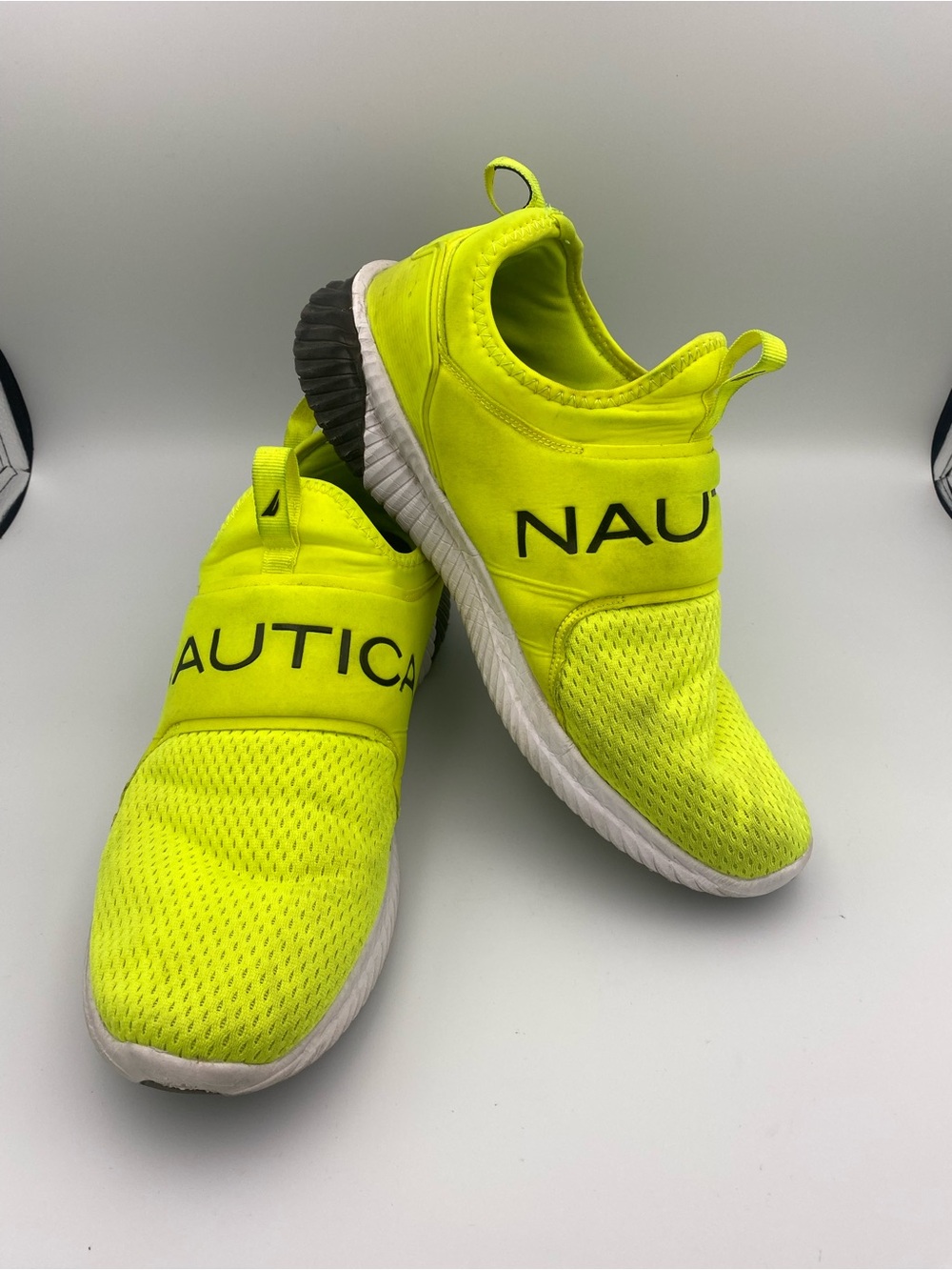 Nautica Men's Slip-On Sneakers - Neon Yellow